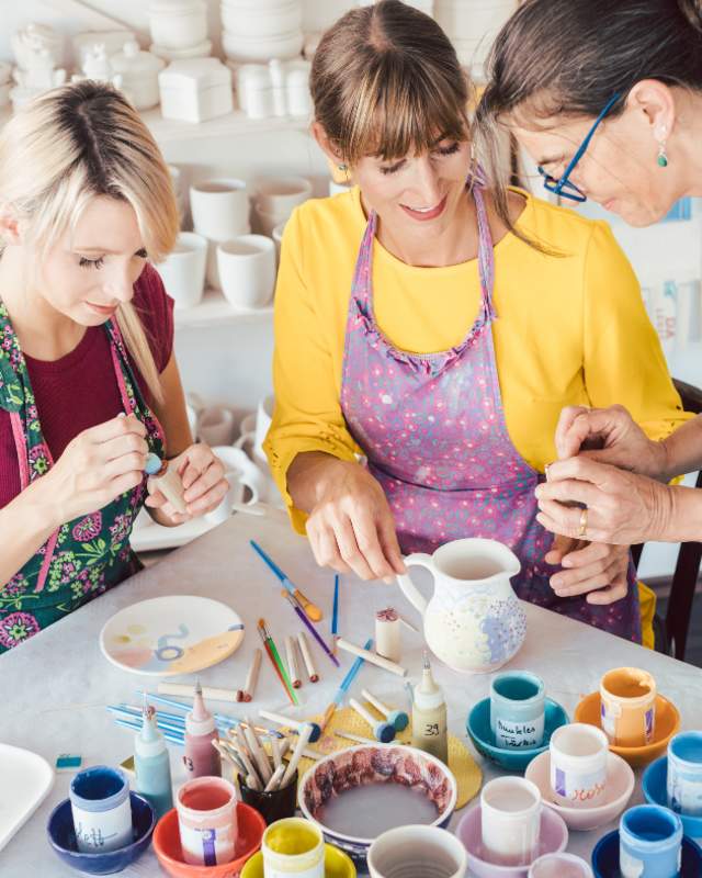 Pottery Painting Class 3