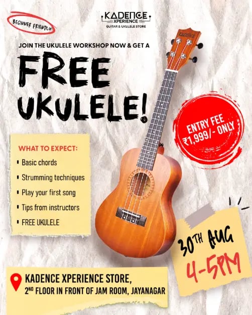 Ukelele Workshop by Kadence 2