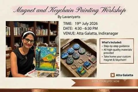 Magnet and Keychain Making Workshop 1