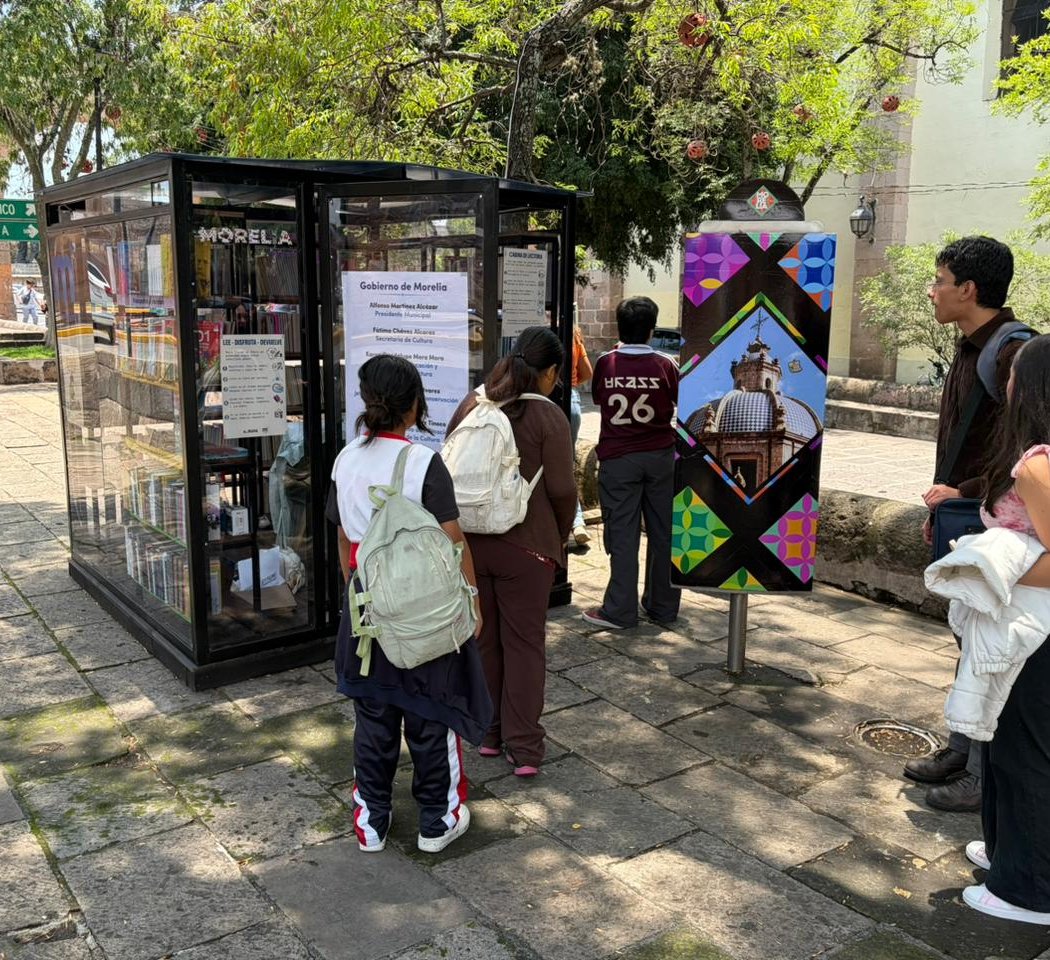 Cabinas de Lectura Morelia se Lee 2