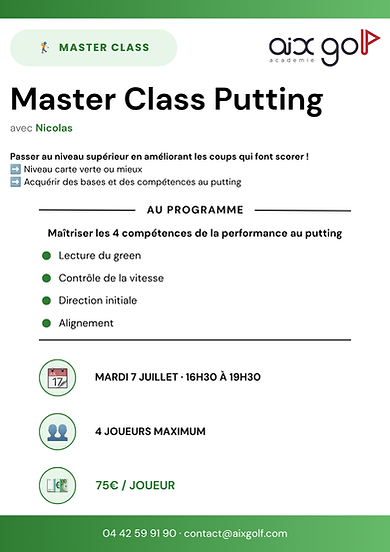 Master Class 1
