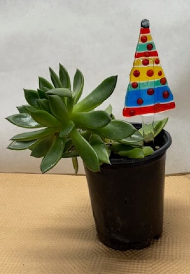 Seasonal Glass Plant Stake Workshop 3