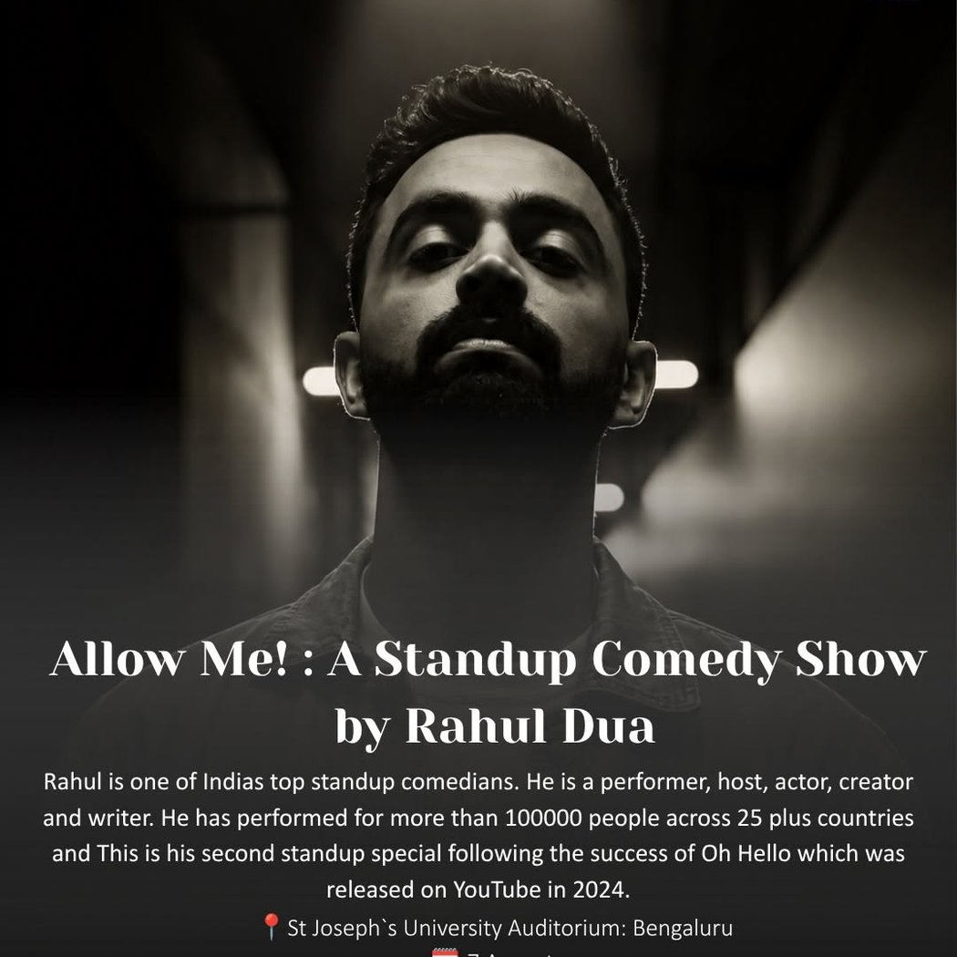 Allow Me! : A Standup Comedy Show by Rahul Dua 2
