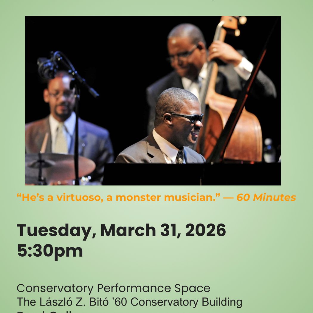 Piano Salon with the Marcus Roberts Trio 1