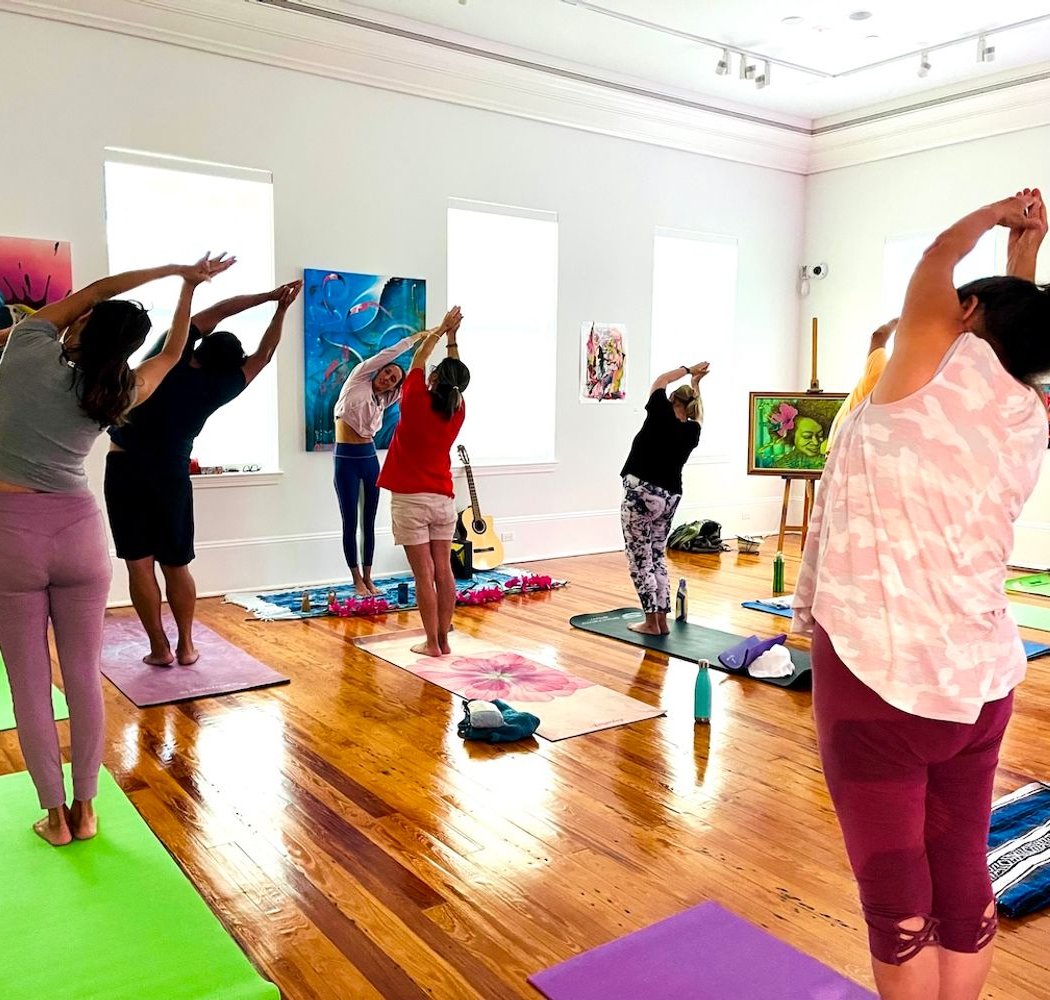 Yoga in the Museum