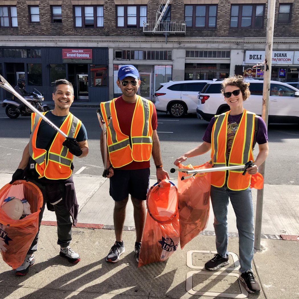 West SOMA Cleanup - Volunteer Community Service 2