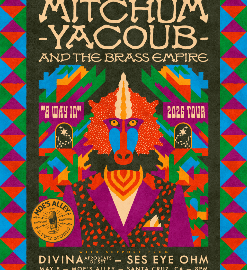 Mitchum Yacoub & The Brass Empire w/ Divina + Ses Eye Ohm 1