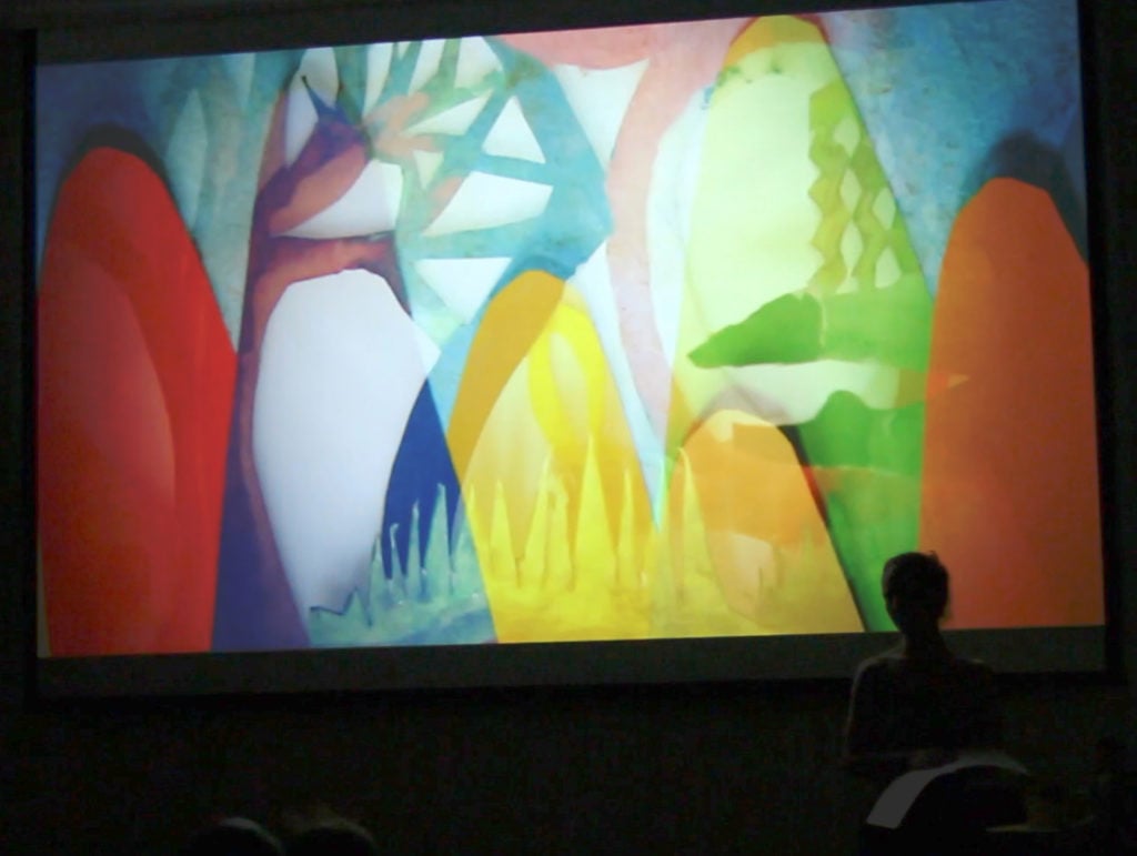 Experimental Shadow Animation by Lydia Greer & Caryl Kientz with Live Opera 1