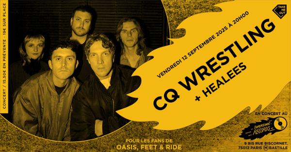 CQ Wrestling + Healees en concert 1