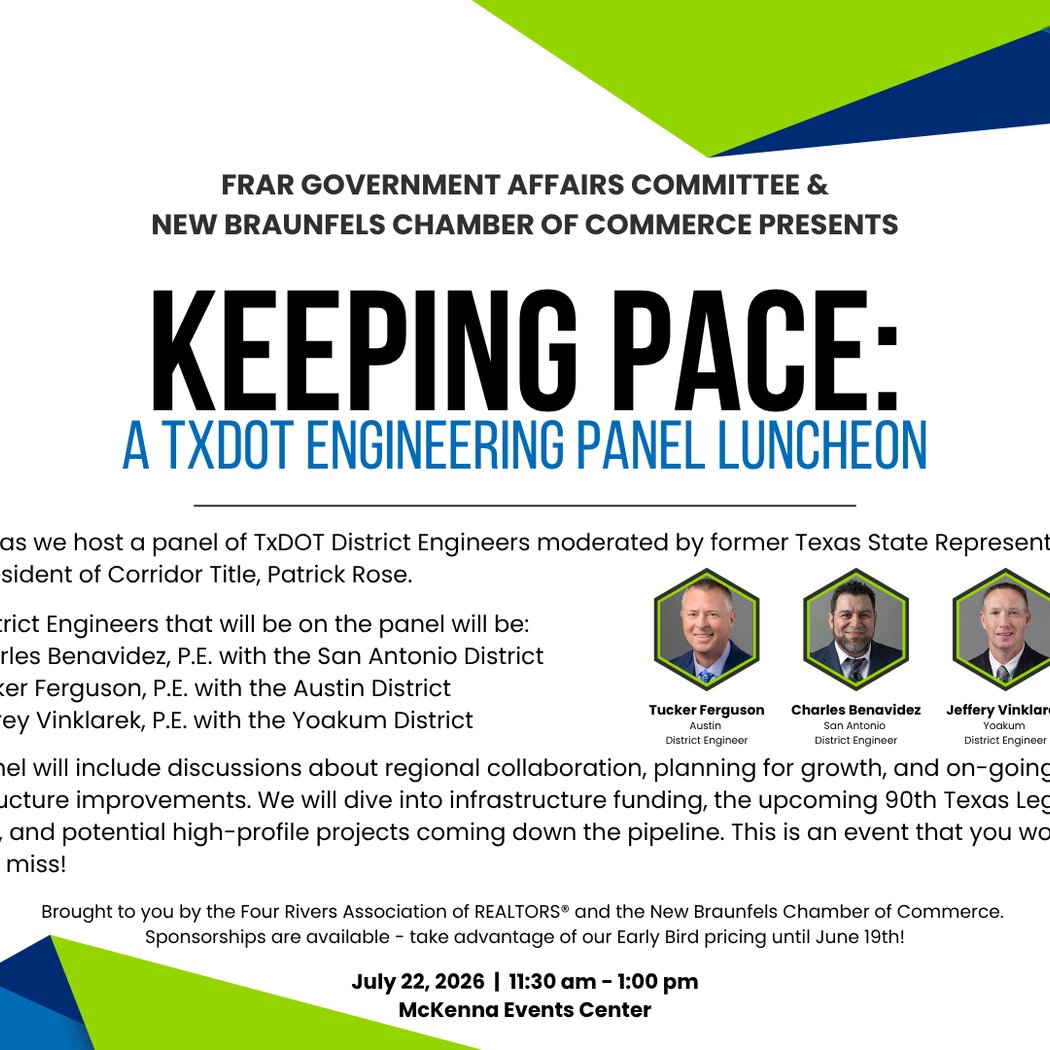 Keeping Pace: A TxDOT Engineering Panel Luncheon 1