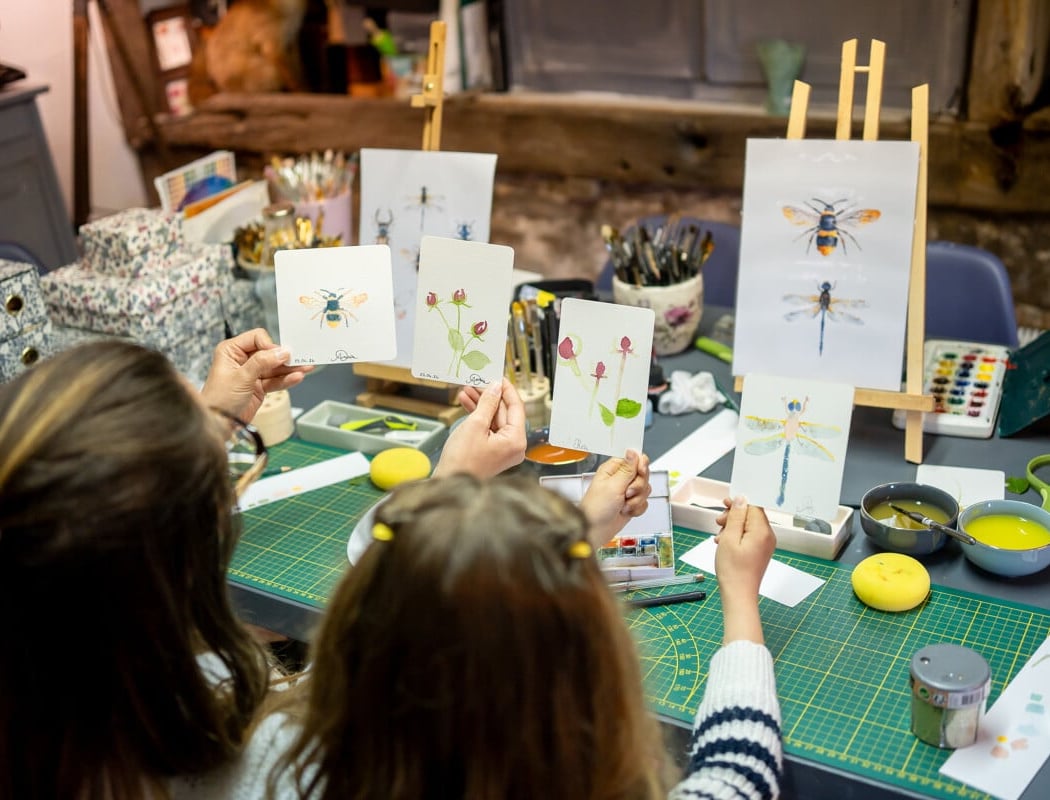 Atelier d'initiation au dessin et à l'aquarelle botanique