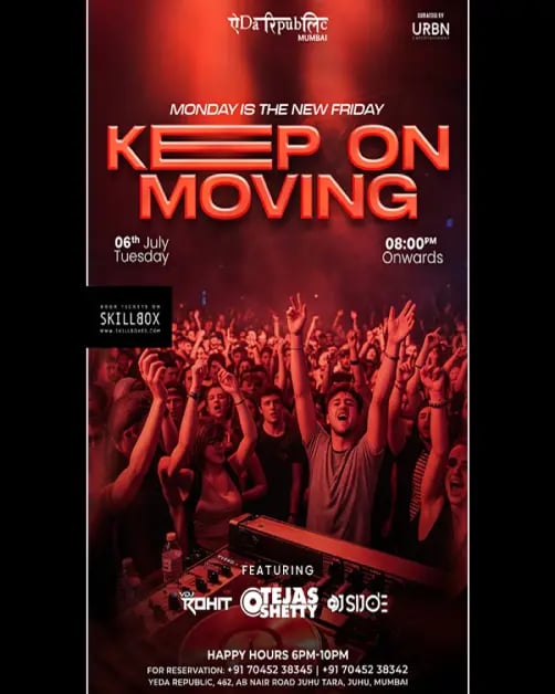 KEEP ON MOVING 1