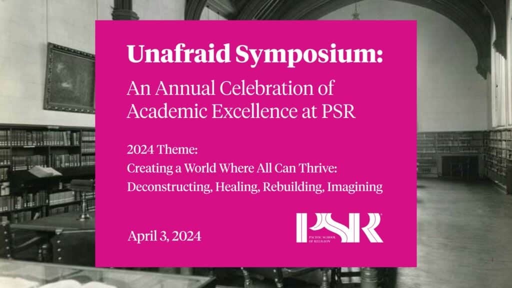 The Unafraid Symposium: An Annual Celebration of Academic Excellence 1