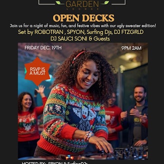 OPEN DECK UGLY SWEATER EDITION 1