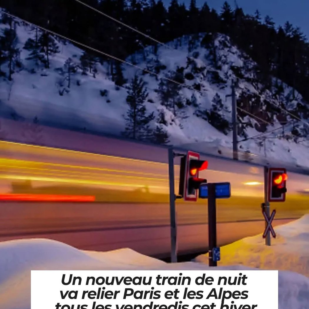Travelski night train to Alps 1
