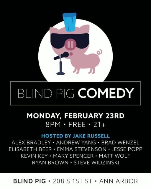 Blind Pig Comedy 1