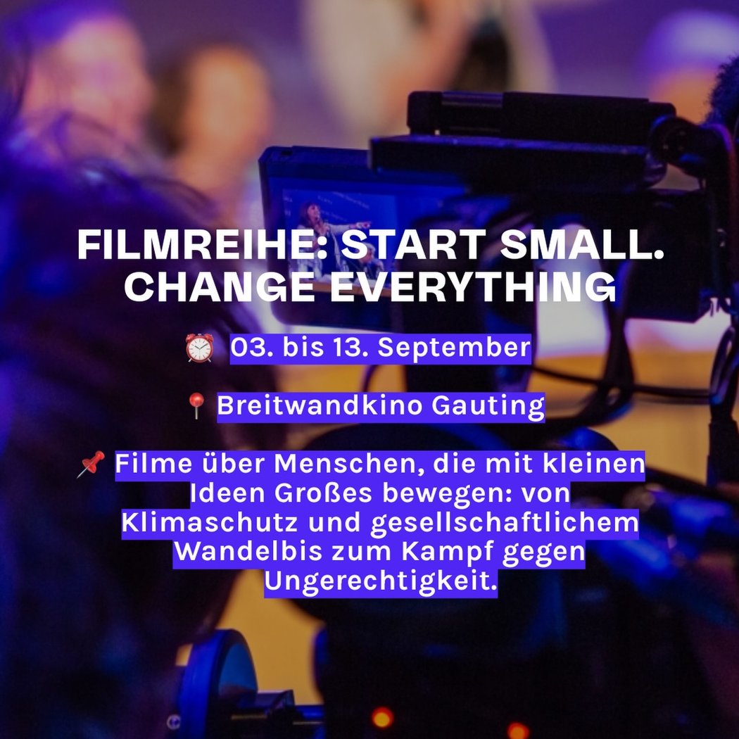 START SMALL. CHANGE EVERYTHING 1