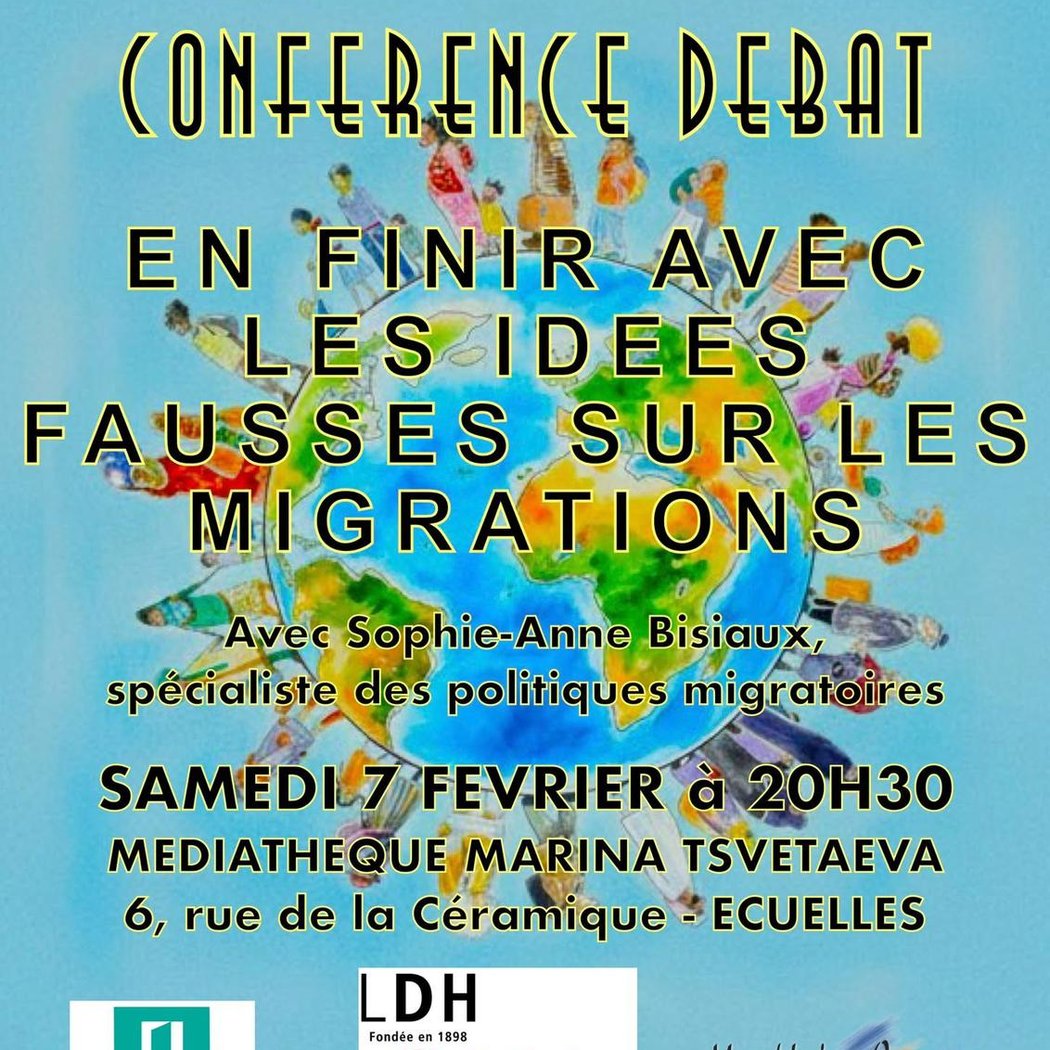 Conférence "en finir avec les idées fausses sur les migrations" 1