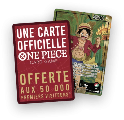 Exclusive ONE PIECE CARD GAME Card Offer