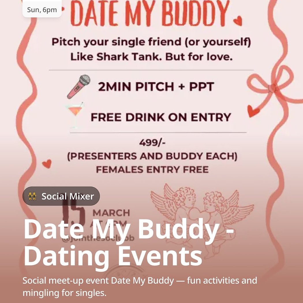 Date My Buddy – Dating Events 1