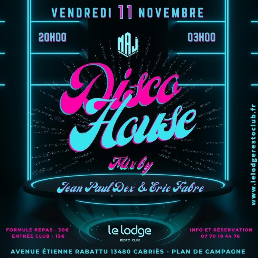 Soirée Disco House 1