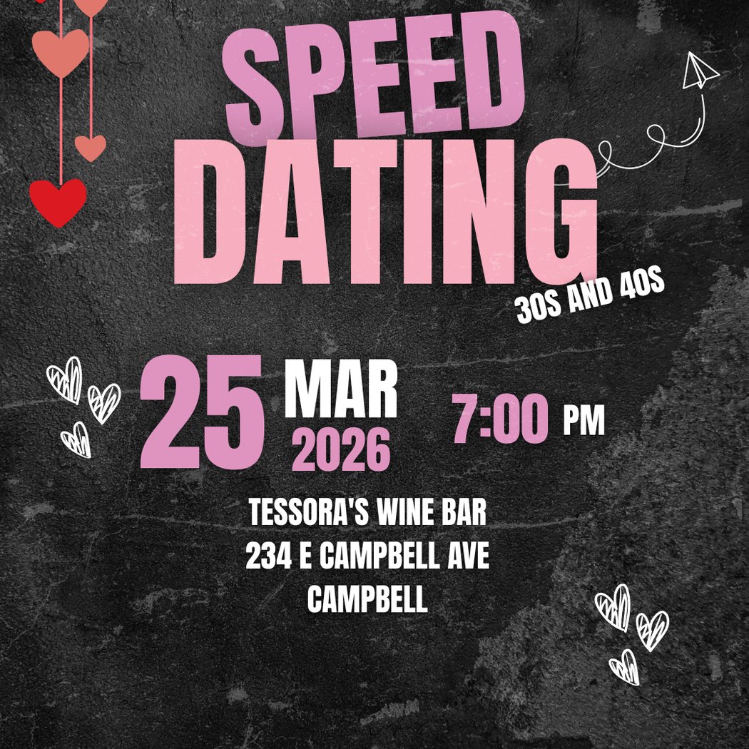SILICON VALLEY SPEED DATING for 30s/40s 1