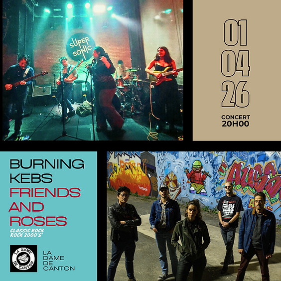 BURNING KEBS x FRIENDS AND ROSES 1