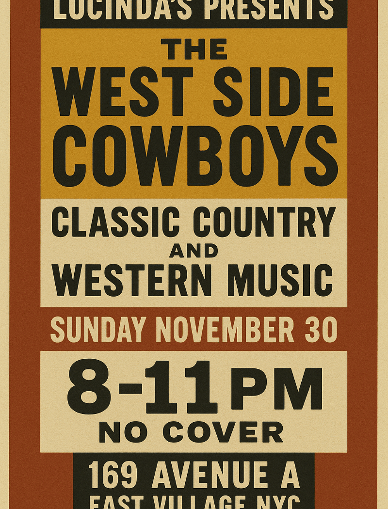 The West Side Cowboys 1
