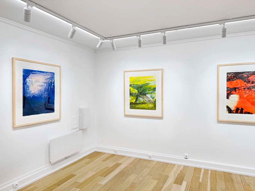 Zao Wou-Ki - Les quatre saisons - Exposition 1