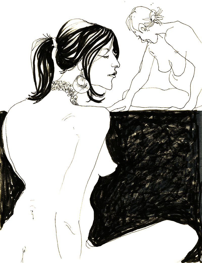 Sketch Night at the Society 1