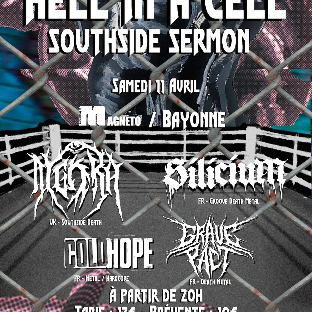 HELL IN A CELL • DYGORA + SILICIUM + GRAVE PACT + COLD HOPE 2