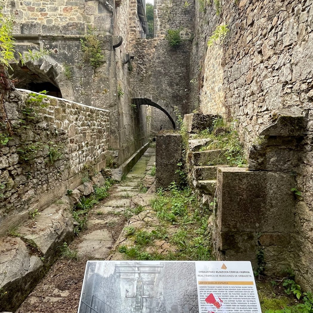 Ruinas de la Real Fábrica de Armas de Orbaiceta 3