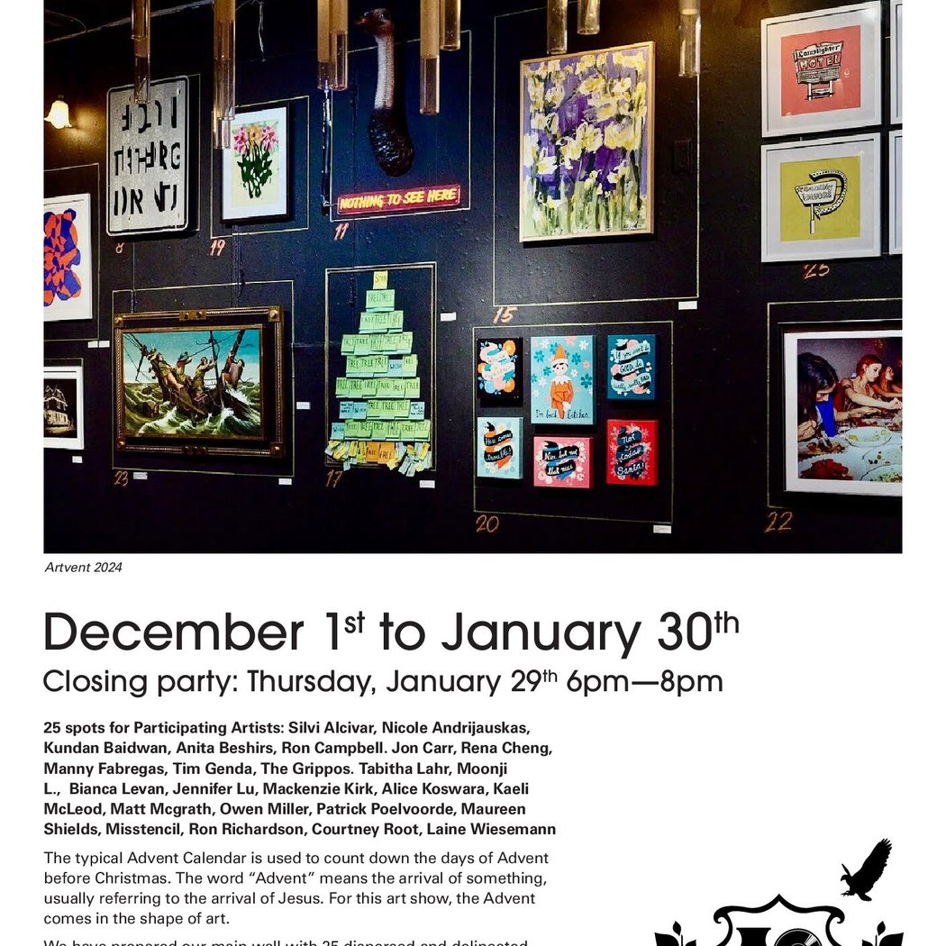 ARTVENT Holiday Art Show – Closing Party 1