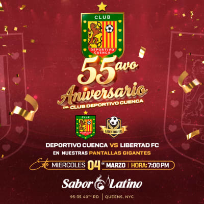 55avo Aniversario Club Deportivo Cuenca 1
