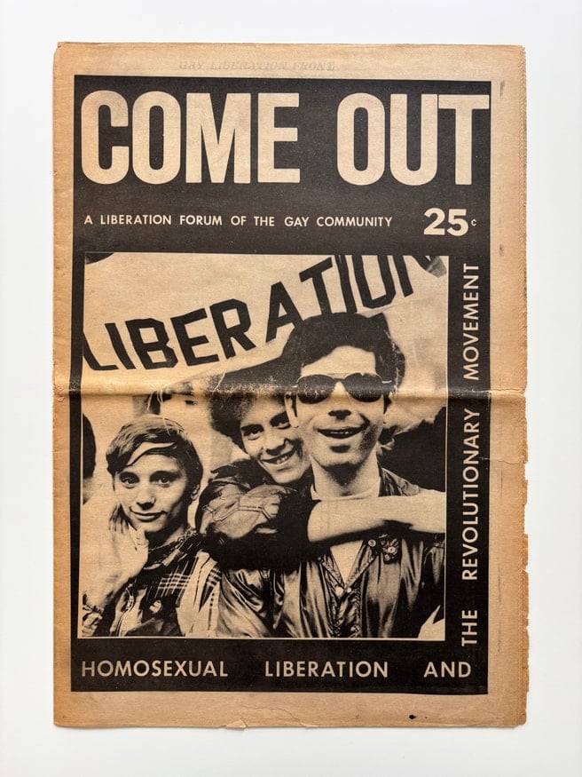 Come Out! and the Gay Liberation Front - Conversation with Perry Brass and Flavia Rando 1