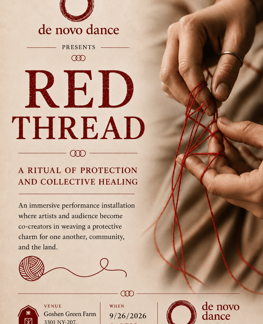 De Novo Dance Presents: "Red Thread" 1