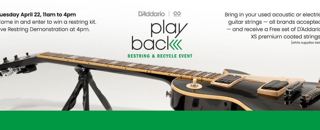 Earth Day Play Back String Recycling Event 1