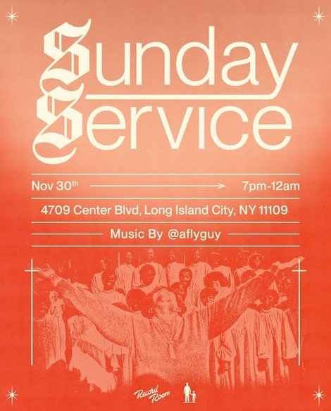 Sunday Service 1