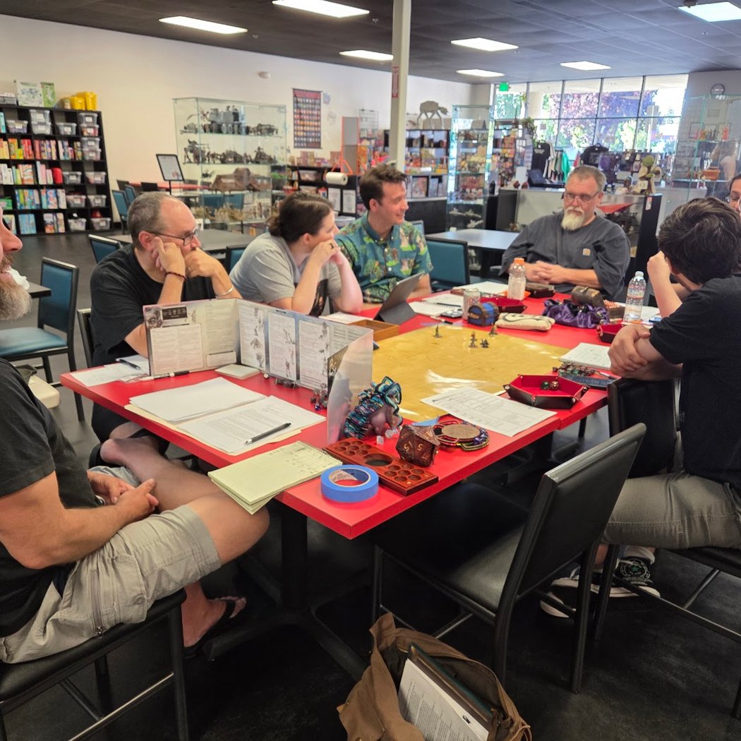 Weekly Tabletop Role-playing Games 1