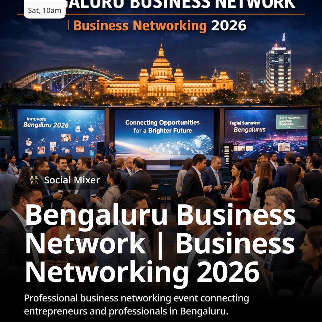 Bengaluru Business Network | Business Networking 2026 1