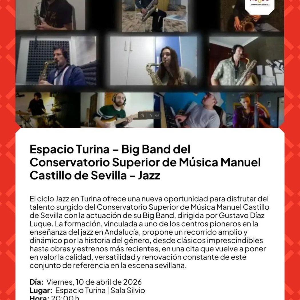 Big Band del Conservatorio Superior de Música Manuel Castillo de Sevilla – Jazz 1