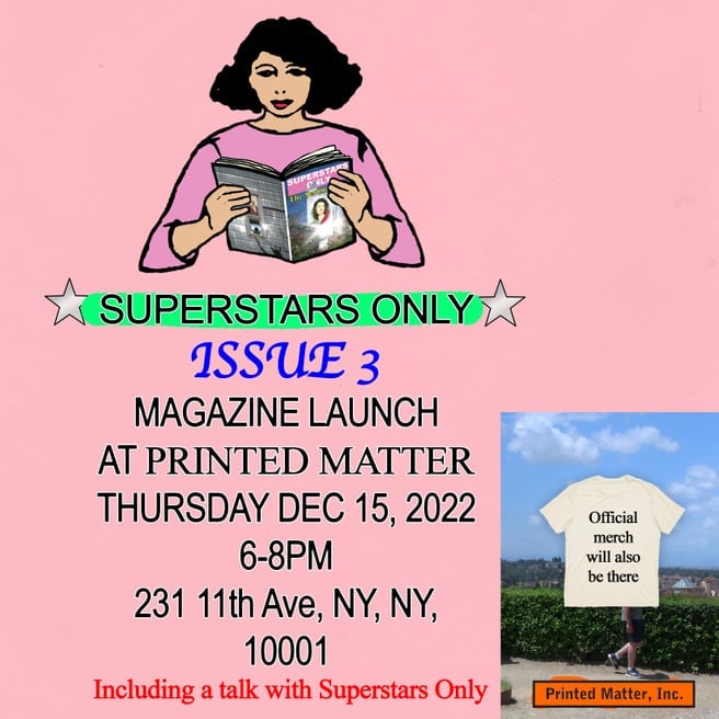 Superstars Only Issue 3 Launch 1