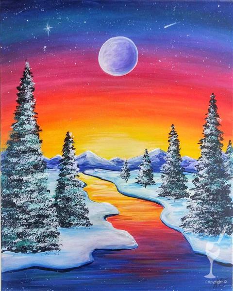 Vivid Winter Moonlight 1