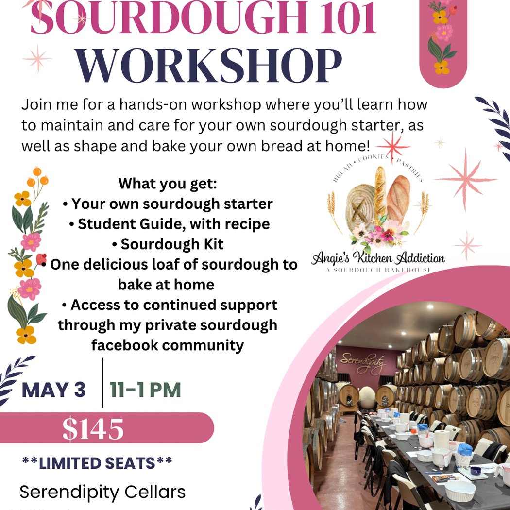 Sourdough 101 Workshop Class 1