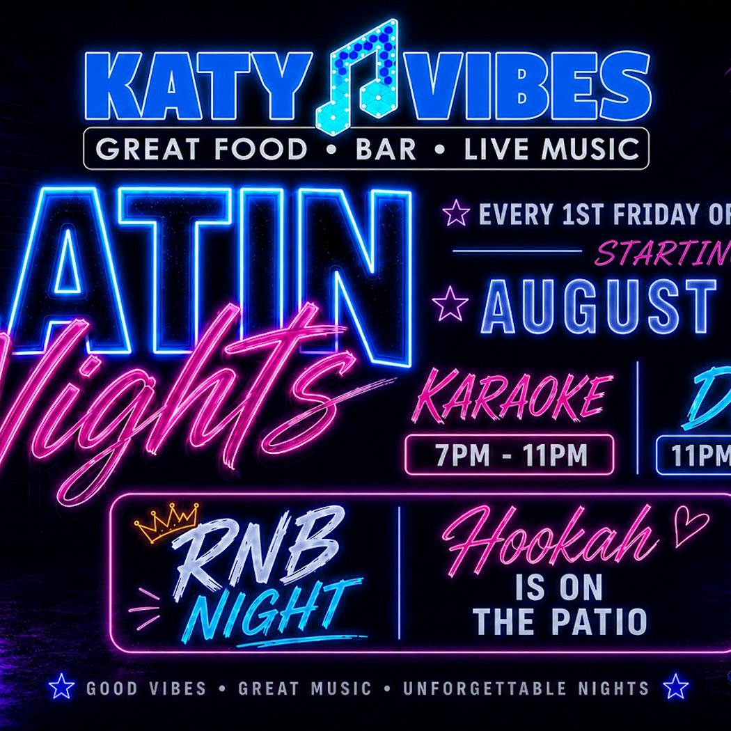 Latin Nights & Patio R&B at Katy Vibes 1