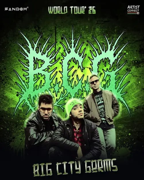 Big City Germs India Tour Bangalore 1