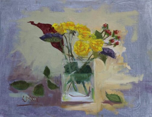 Floral Painting with Suzanne D’Arcy 1