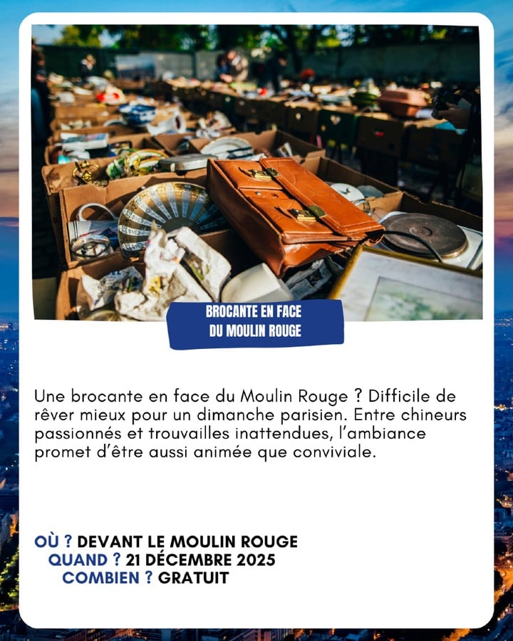 Brocante en face du Moulin Rouge 1