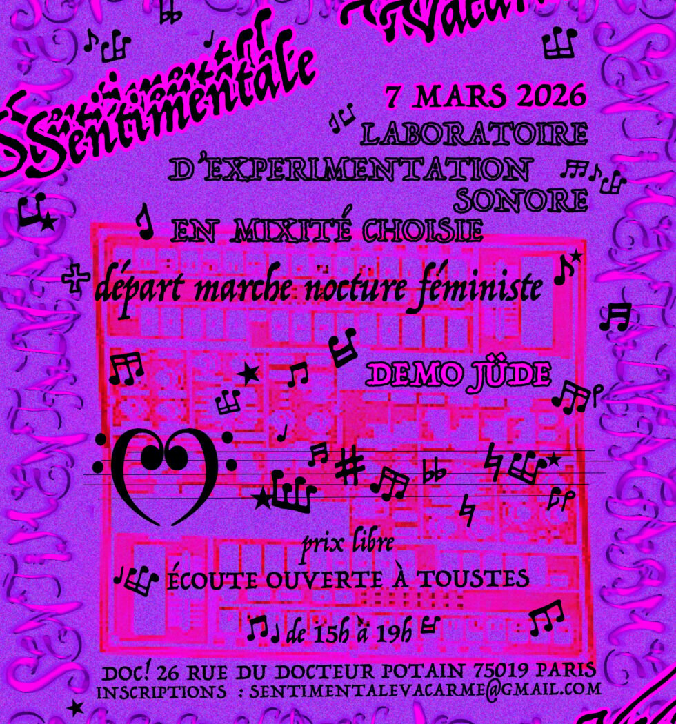 Sentimentale Vacarme ♫ 1