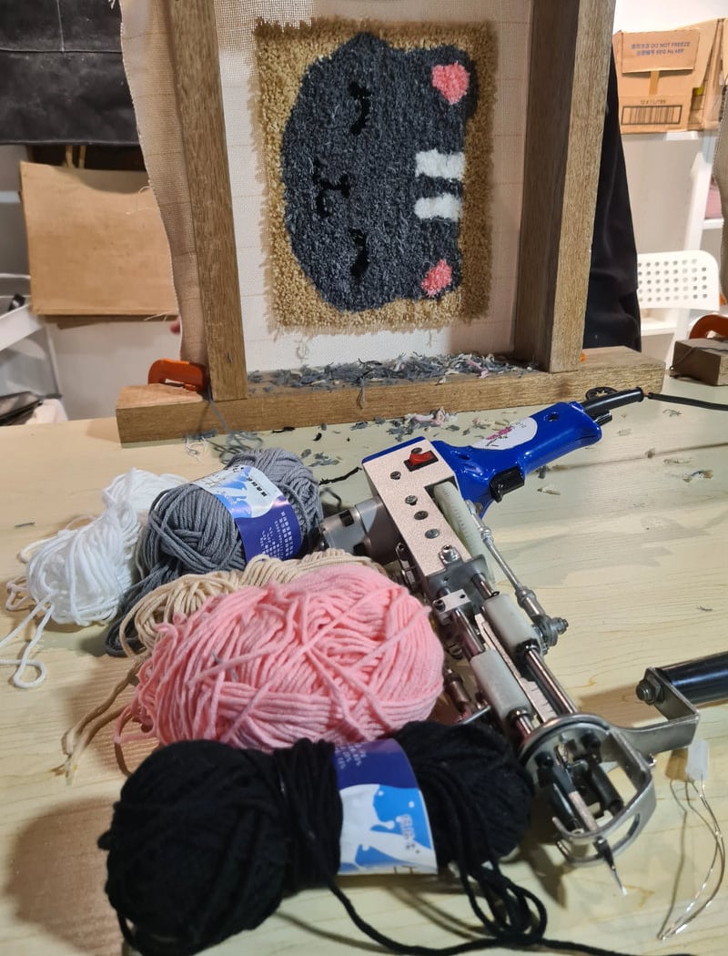 Rug Tufting Workshop 3